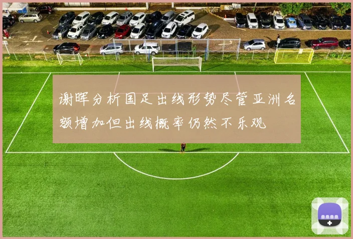 谢晖分析国足出线形势尽管亚洲名额增加但出线概率仍然不乐观